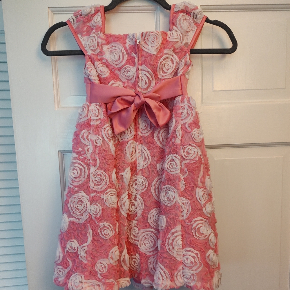 Rare Editions Rosette Dress - Picture 4 of 6